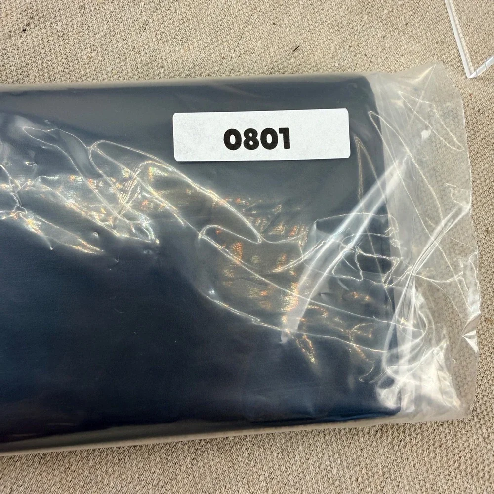 Paul Smith Black Leather Signature Stripe Continental Wallet Long Zip Pouch